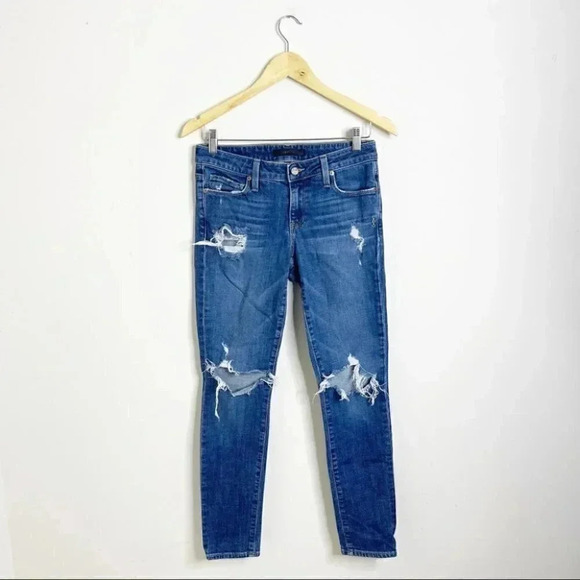 Genetic Shya Distress Skinny Jeans Size 27 - Picture 2 of 7